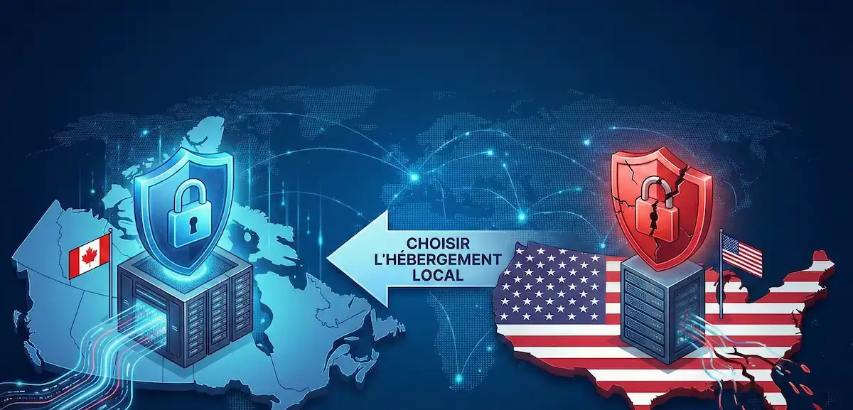 Hébergement Web Canada vs USA