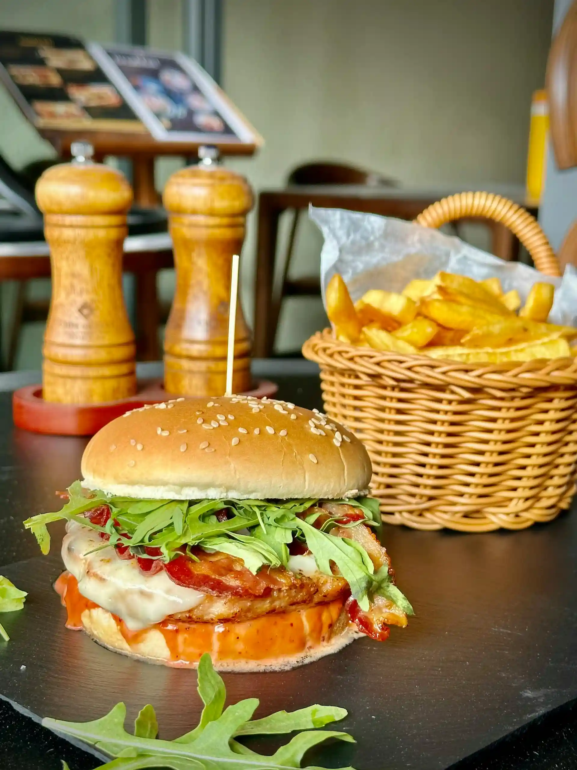 Plat de pâtes gastronomique